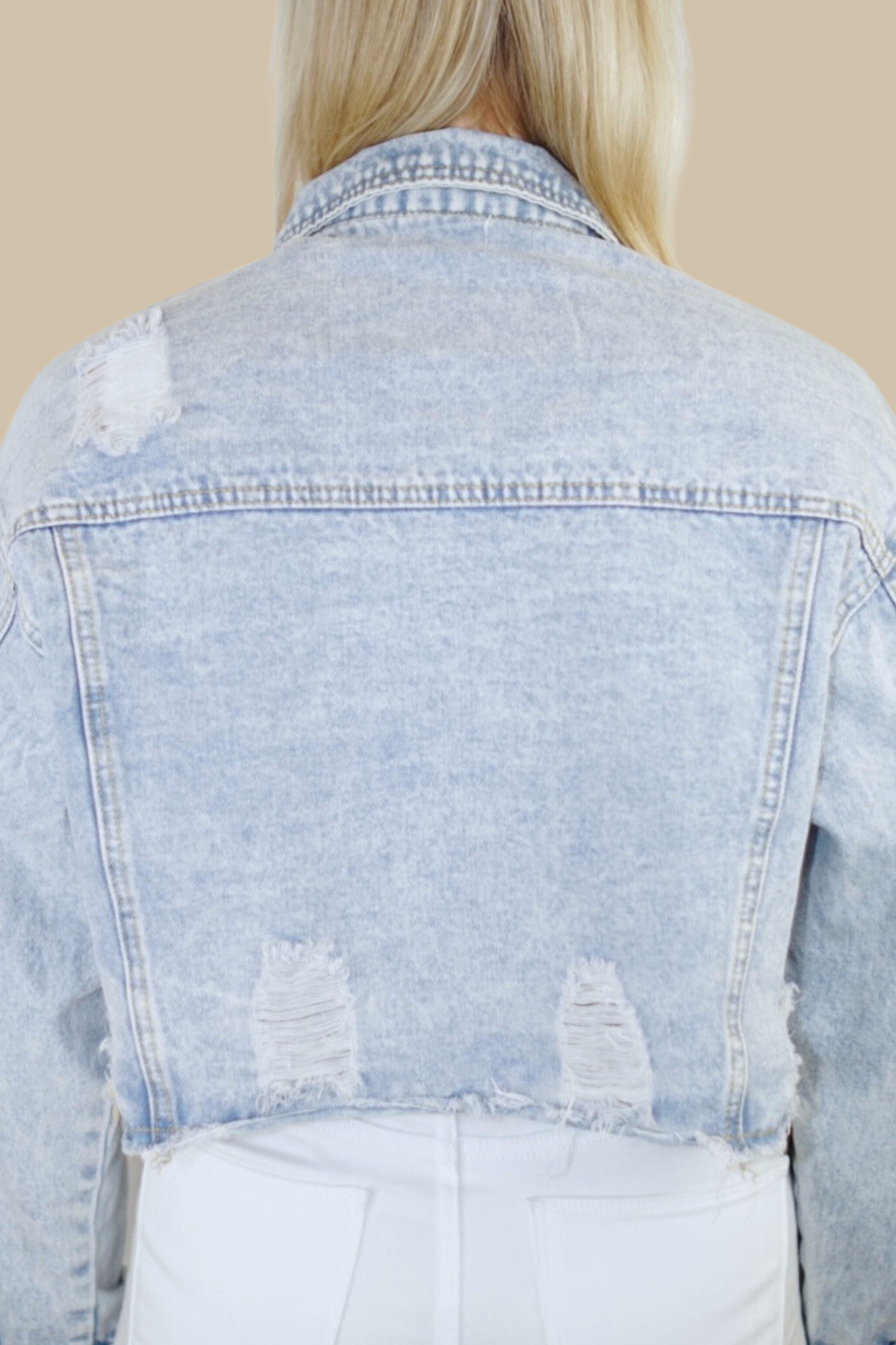 BLANK Light Wash Denim Jacket