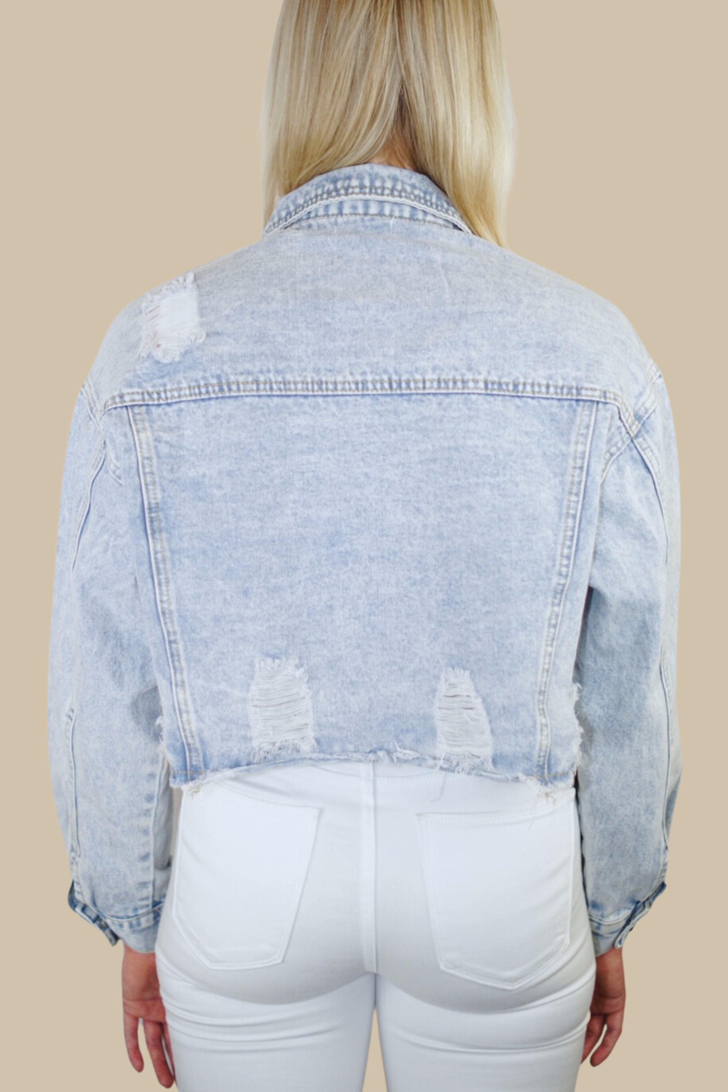 BLANK Light Wash Denim Jacket