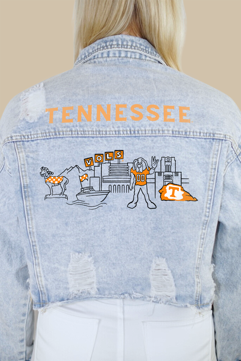 University of Tennessee Campus Classic Skyline Denim Jacket