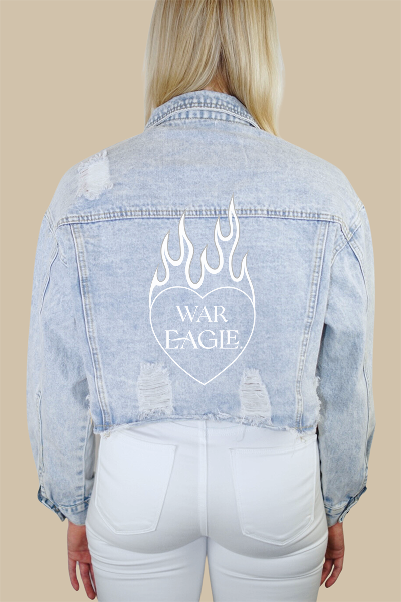 Auburn University Perfect Match Denim Jacket