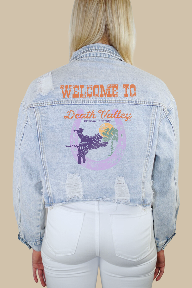 Purple 2025 clemson jacket