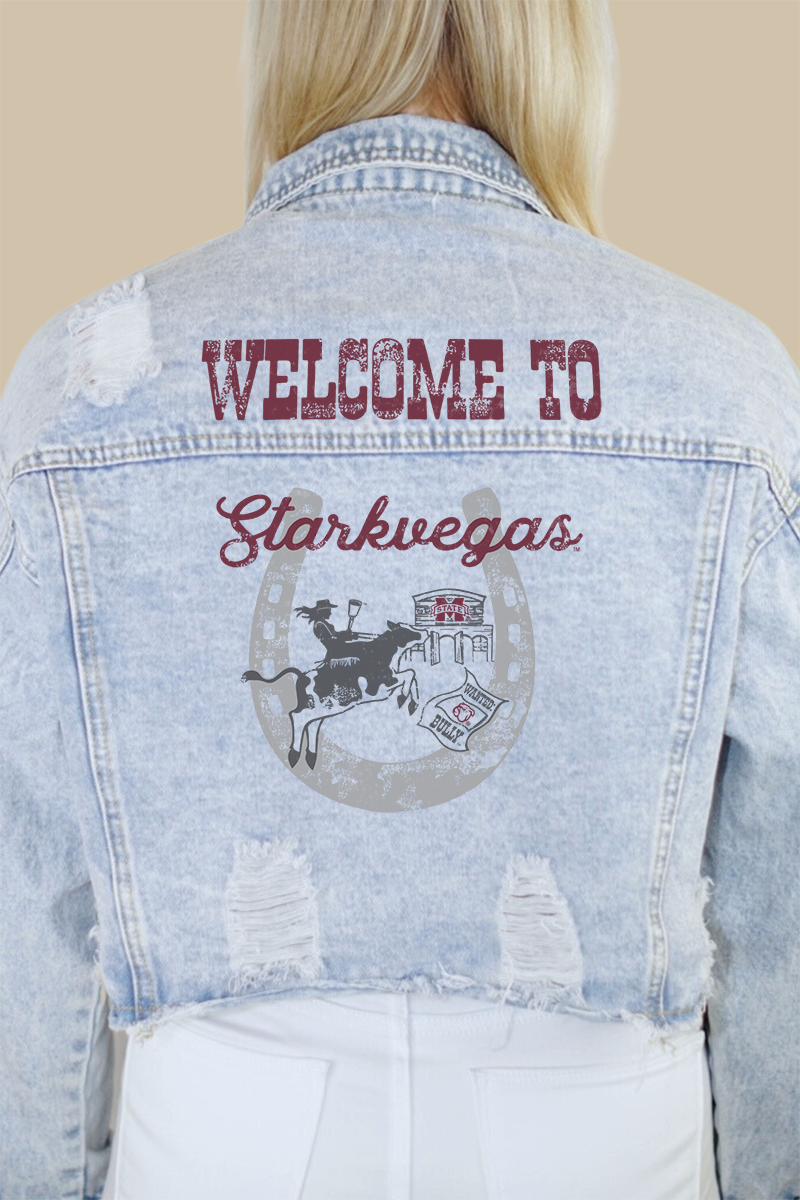 Mississippi State University Welcome to My Rodeo Denim Jacket