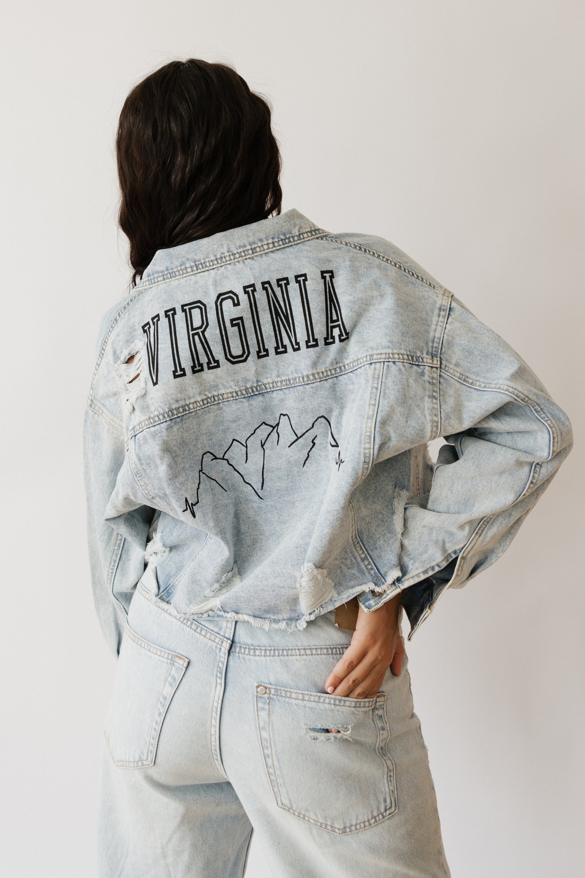 Virginia Skyline Denim Jacket