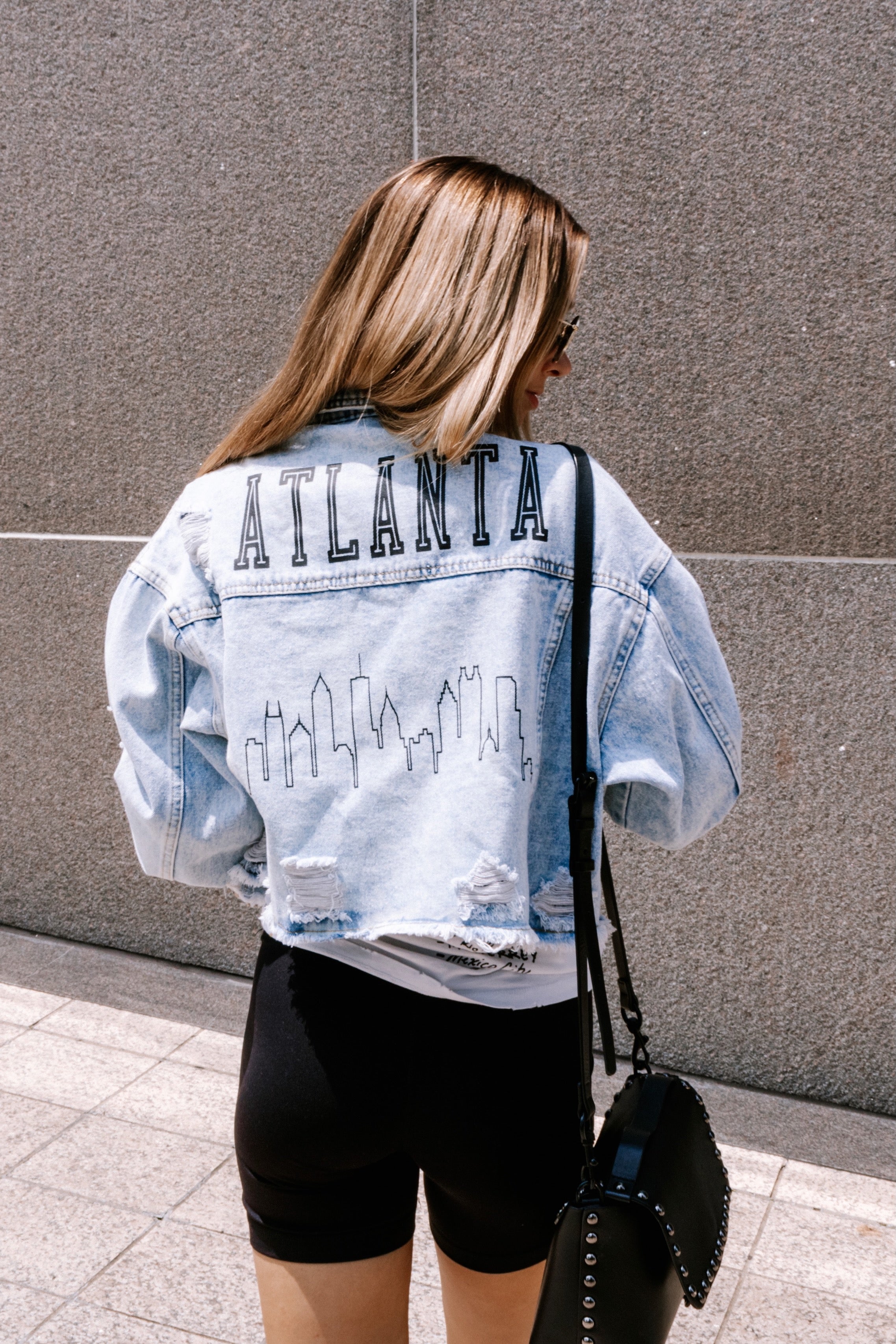 Atlanta Skyline Denim Jacket