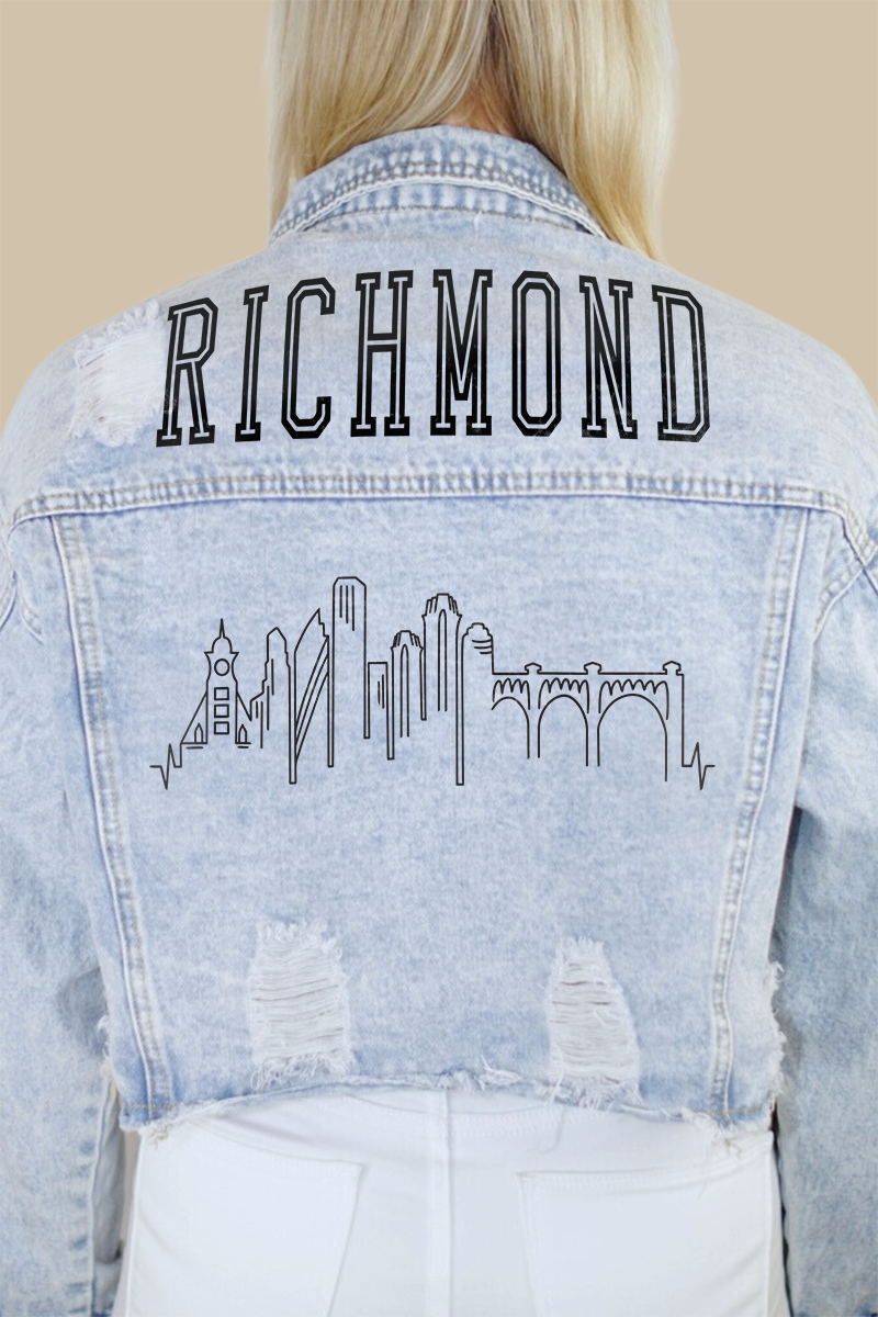Richmond Skyline Denim Jacket