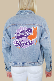 Clemson University It's Game Day Denim Jacket