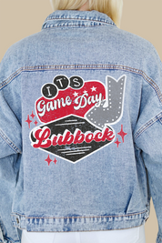 Texas Tech It's Game Day Denim Jacket