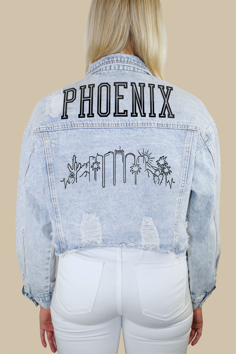 Phoenix Skyline Denim Jacket