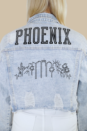 Phoenix Skyline Denim Jacket