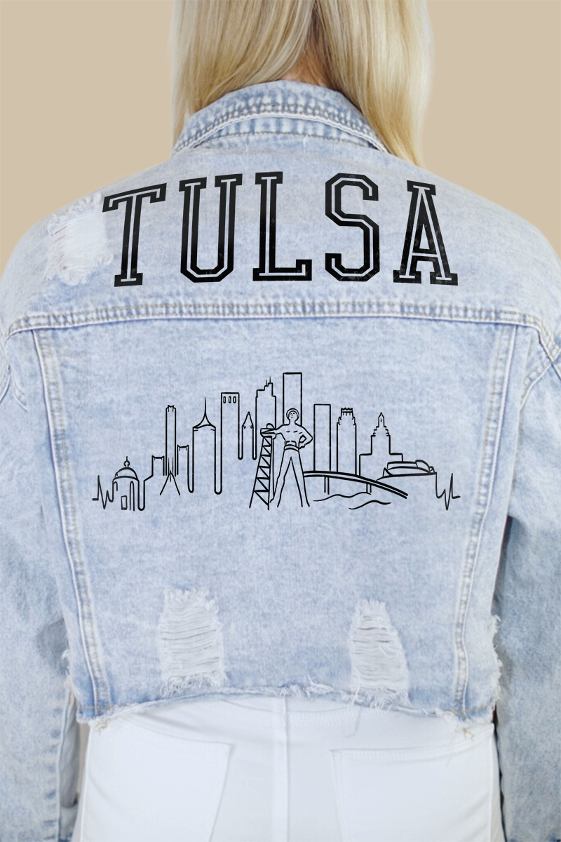 Tulsa Skyline Denim Jacket