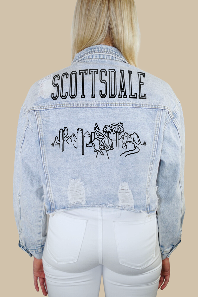 Scottsdale Skyline Denim Jacket